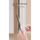 33 Ft Gray Self-Adhesive Soundproofing Weather Stripping for Doors and Windows, 0.35" Wide x 0.2" Thick