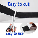 2 pack Automotive Squeegee Felt Self Adhesive Decal Felt Polyester Felt for Auto Vinyl Wraps Tools Wallpaper Tools Furniture Pads Length in total 19.6 ft/6M （5cm wide）