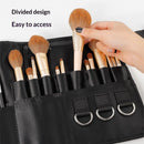Professional Makeup Apron - Makeup Artist Brush belt , Brush Pouch Holder Multi Pockets with Belt Strap Bag (Brushes Not Included)