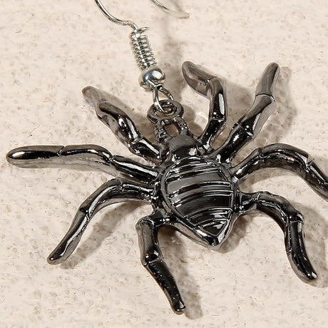 Cute Halloween Spider Dangle Earrings For Women Festival Jewelry Gifts Halloween Theme Costume Party