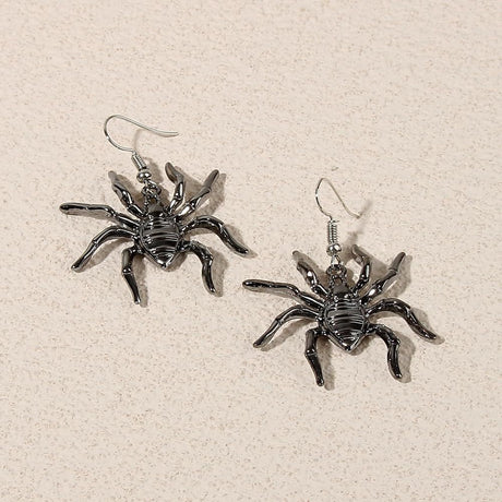 Cute Halloween Spider Dangle Earrings For Women Festival Jewelry Gifts Halloween Theme Costume Party