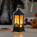 4 Pcs Halloween Decor Lantern,Portable LED Candle Lantern,Simulation Candle Flashing for Outdoor Indoor Halloween