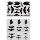 DIY Pumpkin Ghost Monster Castle Bat Halloween Decorations Window Stickers Decals Halloween Party Decoration Horror Window