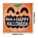 Halloween Napkins Pumpkin Napkins, 20 Pack Disposable Paper Dinner Napkins for Party Halloween Decorations