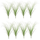 8 Pcs Artificial Grass Plants Faux Greenery for Vase Fillers, Home & Outdoor Decor, Indoor Decorative Grass