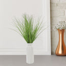 8 Pcs Artificial Grass Plants Faux Greenery for Vase Fillers, Home & Outdoor Decor, Indoor Decorative Grass