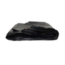 Heavy Duty Trash Bags,10 Gallon 100 Count Large Black Garbage Bags, 19.7 x 23.6 Inch Flat Top Plastic Liners for Home Kitchen Office Trash Cans and Outdoor Waste Disposal