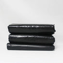 Heavy Duty Trash Bags,10 Gallon 100 Count Large Black Garbage Bags, 19.7 x 23.6 Inch Flat Top Plastic Liners for Home Kitchen Office Trash Cans and Outdoor Waste Disposal