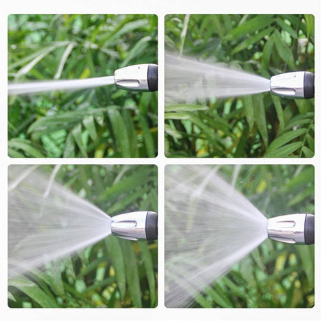 Handheld High Pressure Power Washer with 360 Degree Rotating Nozzle Three Spray Modes Foam Pot and Plastic Connectors for Outdoor Cleaning and Stain Removal Tool