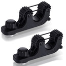 Kayak Paddle Holder, Save Kayak Track Space, Fishing Net, Fishing Poles Holder for Fishing, Track Mount Accessories 2pcs