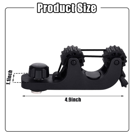 Kayak Paddle Holder, Save Kayak Track Space, Fishing Net, Fishing Poles Holder for Fishing, Track Mount Accessories 2pcs