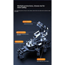 Motorcycle Phone Mount Holder - Motorcycle Cell Phone Mounts, Adjustable Bike Phone Holder,Black (handlebar model)