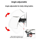 Motorcycle Mirrors 180 Degree Wide-angle Safety Rear View Mirror Blind Spot Side Mirror for Motorcycle, Scooters, Cars, Aircrafts, Boats