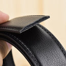 Men's Automatic Belt Leather Business Casual Style Slide belt,  for men Slide Belt Strap Automatic Leather Belt Buckle