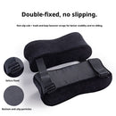 Thick Memory Foam Office Chair Arm Pads - Office Chair Armrest Covers Provide Elbow Cushion and Relieve Pressure - Ergonomic Desk Chair Arm Covers - Gaming, Computer Chair Rest Pads (a pair)