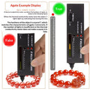 Diamond Tester Pen – Portable Jewelry Diamond Testers for Real and Fake Gemstones – Professional Gemstone Detector Tool with LED Light, Audible Signal & Battery Operated Design for Accurate Testing