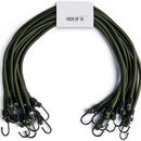 45cm- Heavy Duty Bungee Cords with Hooks10 Pack Multi-Purpose Elastic Bungee Straps for Luggage, Roof Racks, Camping - Weatherproof & UV Resistant