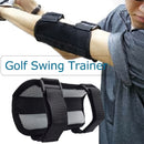 Golf Swing Training Aid for Elbow Posture Correction, Adjustable Arm Brace for Proper Swing Alignment, Ideal for Beginners in Men's and Women's Golf Training black