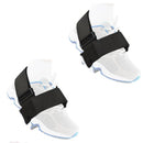 Original Dumbbell Foot Attachment, Tibialis Trainer, Adjustable Ankle Weights, Ankle Straps for Weight Lifting, Leg Workouts at Home for Hip, Shin Splint, （black a pair）