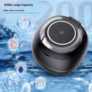 Upgraded Ultrasonic Retainer Cleaner Machine, 45kHz Ultrasonic Dentures Cleaner for Night Guards, Braces, Aligner, Toothbrush, Jewelry and More, 180ML Capacity, Black