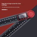 Digital Angle Finder Protractor Third Generation Protractor Angle Finder, Digital Angle Ruler with 7inch/200mm, Angle Gauge for Woodworking/Carpenter/Construction Tools