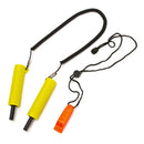 2pcs Ice Picks for Ice Fishing Safety Picks Awls with Emergency Whistle with Lanyard Breaking Tools Accessories for Rescue Signaling Skating, Skiing, Sledding or Walking on Ice.