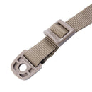 Helmet Chin Strap 4 Points for Tactical Fast  Bump Helmets Helmet Scrim, Suspension System with Bolts and Screws Tan