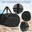 Diving Mesh Duffel Bag Large Capacity, Quick-Dry Ventilation System Mesh Duffel Bag for Scuba Diving, Snorkeling & Spearfishing Ideal Beach Travel Companion