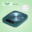 Coffee Mug Warmer with Cup, Coffee Warmer 55℃ Constant Temperature Thermostat Coaster Smart Cup Warmer for Heating Coffee, Beverage, Milk, Tea and Hot Chocolate (Green)