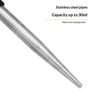 Stainless Steel Food Grade Turkey Baster for Cooking, Baking, Injecting Marinade With cleaning brush（Black）