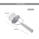 Stainless Steel Potato Masher Double Layer Potato Ricer Kitchen Potato Presser Hand Mashed Potato Maker