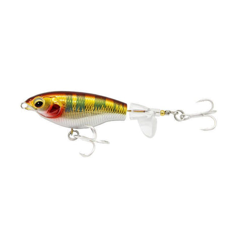 4pcs Top Water Fishing Lures Hooks,Lure for Freshwater or Saltwater, Floating Lures for Bass Catfish, Surface Wobble Bass Baits Teasers Fishing Gifts for Men