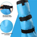 Easy Use Hoof Soaking Boot for Horse Soaker Bag Equine Soaking Boot Hooves Care Treatment Bucket Soaker Sack 3 Elastic Bands（32*4）
