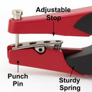 Livestock Ear Tag Applicator Tool – Heavy Duty Metal Tagging Pliers for Cattle, Goats, Sheep, and Farm Animal Identification（24cm,Give away a wrench and an ear tag nail）
