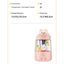 Colored Pencil Sharpener for Kids Gift, Rechargeable Electric Pencil Sharpener, Auto Stop, Classroom/Office/Home (Pink)