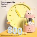 Colored Pencil Sharpener for Kids Gift, Rechargeable Electric Pencil Sharpener, Auto Stop, Classroom/Office/Home (Pink)