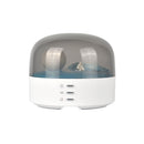 Elegant Moon Sea and Snow Mountain LED Night Light Music Speaker Lamp USB Type-C Rechargeable, Brightness Adjustable, Ideal Bedroom Mood Light and Gift