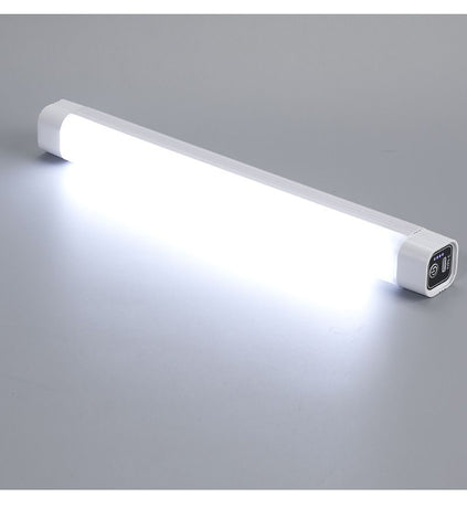 Rechargeable Magnetic Task Light, Battery Operated Lights, Dimmable, Closet Light, Wireless, Portable Light, Perfect for Garage, Camping and More（20CM）
