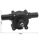 Hand Electric Drill Pump, Self-Priming Pump Electric Drill Small Household Home Water Transfer Pumps  Black