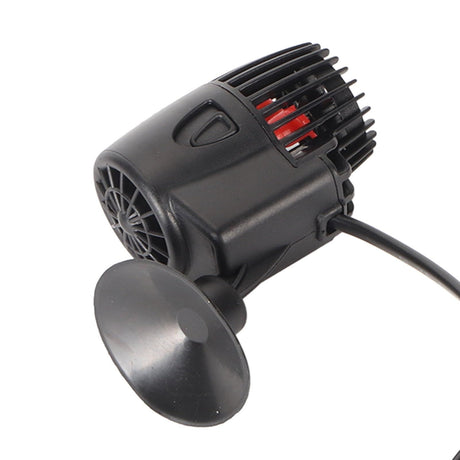 Aquarium Wave Maker Circulation Pump,360°Adjustable Ultra-silence Magnetic Mount Suction Submersible Powerhead Pump,Flow for Freshwater or Saltwater Fish Tank (US Plug 110V)