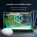 Submersible Aquarium Light,LED Aquarium Air Bubble Light,Color Changing Brightness Adjustable Timing Waterproof Remote Control Fish Tank Light Bar,Aquarium Light Bubbler Wall,26cm