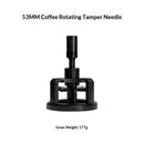WDT Tool Espresso 53mm, 10 Needle Espresso Stirrer Distribution Tool for Barista, Adjustable Depth Espresso Needle Distributor with Magnetic Base (53mm)