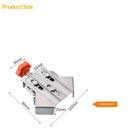 2pcs Stainless Steel Right Corner Clamp,90 Degree Right Angle Clamp for Woodworking,Right Angle Clip Fixer,Single Handle Clamps for Woodworking,（open-ended）
