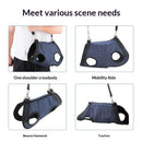 Dog Lift Harness Portable Dog Sling for Small Dogs Hind Leg Support Pet Rehabilitation Lifts Vest Adjustable Harness for Back Legs for Old, Disabled Dogs Walk,S
