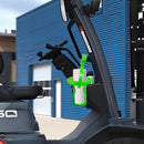 Gyroscope Cup Holder, 360 ° Rotatable No Spill Cup Holder, Gimbal Gyro Self Leveling Universal Drink Holder for Truck, Tractor, Bus Driver (Green)
