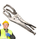 10" LOCKING PLIERS & WELDING CLAMP, Locking Pliers Vise Tools Quick-Lock Release For Easy Removal Clamping