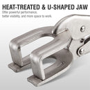 10" LOCKING PLIERS & WELDING CLAMP, Locking Pliers Vise Tools Quick-Lock Release For Easy Removal Clamping