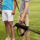 Foldable Golf Club Carry Bag, Portable Sunday Pencil Bag, Lightweight Waterproof Training Case, Holds 3-6 Clubs(30*20.3cm）