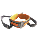 Upgraded  Buckle Gait Belt with Detachable Leg Straps Medical Transfer Belt Lift Belt for Elderly & Disabled Stairlift Patients Senior Walking Assistance Disability Aids (Orange)