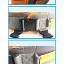 Upgraded  Buckle Gait Belt with Detachable Leg Straps Medical Transfer Belt Lift Belt for Elderly & Disabled Stairlift Patients Senior Walking Assistance Disability Aids (Orange)